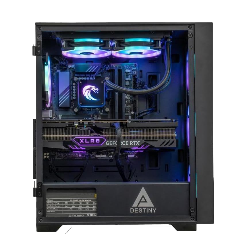 Cobratype Python Gaming PC - Intel Core i7-13700F, RTX 4060, Liquid Cooled, 32GB DDR5 RAM, 2TB NVMe, Windows 11 Home - Gaming Desktop