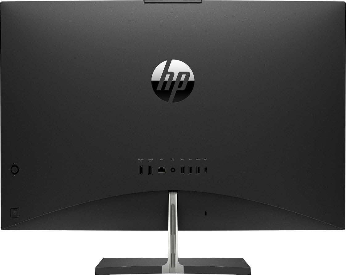 HP Pavilion 27 Touch Desktop 1TB SSD 64GB RAM (Intel 13th gen i7 Processor with 16 cores and Turbo to 4.90GHz, 64 GB RAM, 1 TB SSD, 27-inch FullHD Touchscreen, Win 11) PC Computer All-in-One