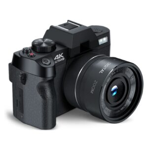 atploes 4k digital cameras for photography, video/vlogging camera for youtube