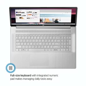 HP Laptops 17 inch Touchscreen 2023| Windows11| AMD Ryzen5 7530U Beat i7-1165G7| Wireless Wi-Fi6| USB C| Widescreen| Numeric Keyboard| Webcam| HDMI Cable (32GB RAM | 1TB PCIe SSD)