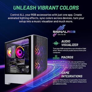 Skytech Blaze Gaming PC Desktop – Intel Core i5 12400F 2.5 GHz, NVIDIA RTX 4060, 1TB NVME SSD, 16GB DDR4 RAM 3200, 650W Gold PSU, 11AC Wi-Fi, Windows 11 Home 64-bit