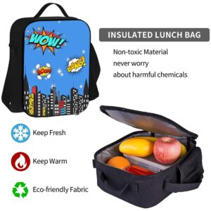 Kids 3Pcs Cartoon Backpack Set, 3-in-1 Large Capacity School Bookbag Travel Daypack Bag with Lunch Bag and Pencil Case -1