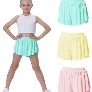 Girls Flowy Shorts Butterfly Shorts Kids Cute Shorts for Girls 10-12 Years Old Girls Skorts