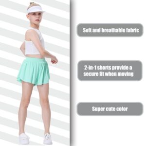 Girls Flowy Shorts Butterfly Shorts Kids Cute Shorts for Girls 10-12 Years Old Girls Skorts