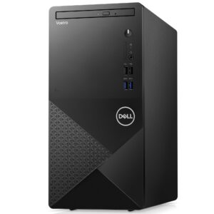 Dell 2023 Vostro 3910 Business Tower Desktop, 12th Gen Intel 12-Core i7-12700 up to 4.9GHz, 64GB DDR4 RAM, 2TB PCIe SSD, DVDRW, 802.11AC WiFi, Bluetooth 5, Keyboard & Mouse, Windows 11 Pro