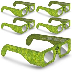 solar eclipse glasses (5 pack) iso 12312-2 compliant, aas recognized - usa
