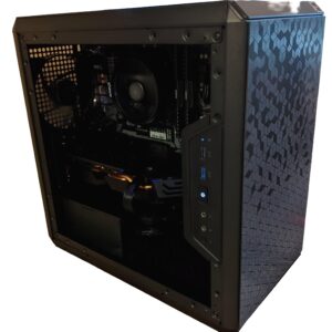 Gaming Computer Geforce RTX 3060 Desktop Gaming PC 8 Core with AMD RYZEN CPU 4.6 Ghz 32GB RAM 1TB SSD NVME Plug and Play Tower PC Windows 10 Pro