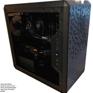 Gaming Computer Geforce RTX 3060 Desktop Gaming PC 8 Core with AMD RYZEN CPU 4.6 Ghz 32GB RAM 1TB SSD NVME Plug and Play Tower PC Windows 10 Pro