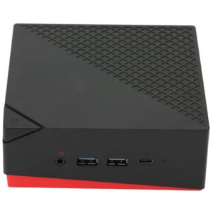 dpofirs mini pc with ryzen 5 4500u hexa core 2.3ghz(up to 4.0ghz) wins 10, mini desktop computer ramrom(optional), support 2.5 inch hdd/ssd (8gb ddr4+256gb ssd)