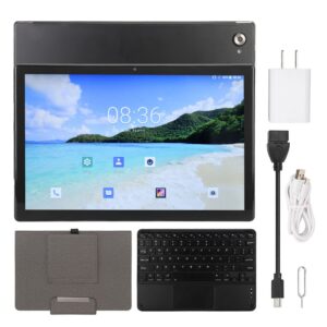 PA13 2 in 1 5G WiFi Tablet with Keyboard, 10.1 Inch FHD USB C Calling Tablet for Android12, 8GB RAM 256GB ROM, 7000mAh Octa Core PC Tablet with Front 5MP Rear 13MP Camera for Daily (US Plug)