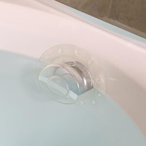 danco 12078 bathtub overflow drain cover, clear