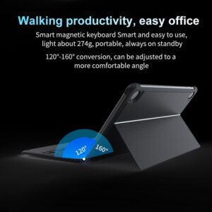 Zwide Pad 2in1 Computer Tablet with Windows 11, Ultra Slim PC with 10.5" Incell Full HD(1920x1200) Displayed by IPS Screen, N4120 Quad-Core CPU and 8GB LPDDR4 with 87% NTSC -512GB SSD