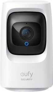 eufy wi-fi pan and tilt mini indoor security camera - white (renewed)