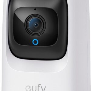 eufy Wi-Fi Pan and Tilt Mini Indoor Security Camera - White (Renewed)