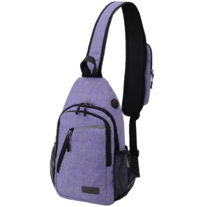 vx vonxury sling backpack women, multipurpose crossbody bags for women trendy lightweight chest bag for travel hiking cycling