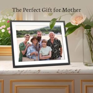 BSIMB 16.2-Inch 32GB WiFi Extra Large Digital Picture Frame, Smart Photo Frame with IPS HD Touchscreen Remote Control, Share Photos&Video via App&Email, Gift for Mother's Day