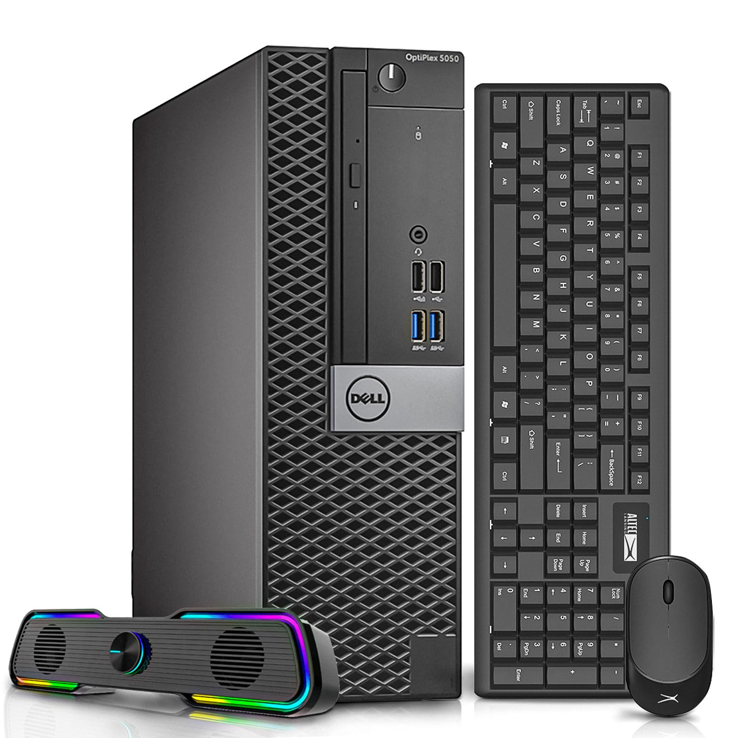 Dell OptiPlex 5050 Desktop Computers PC,Intel i7-6700 3.4GHz,32GB DDR4 Ram New 1TB M.2 NVMe SSD+2TB HDD,Intel AX200 Built-in WiFi 6,Bluetooth 5.2, HDMI,Refurbished Desktop,Windows 10 Pro (Renewed)