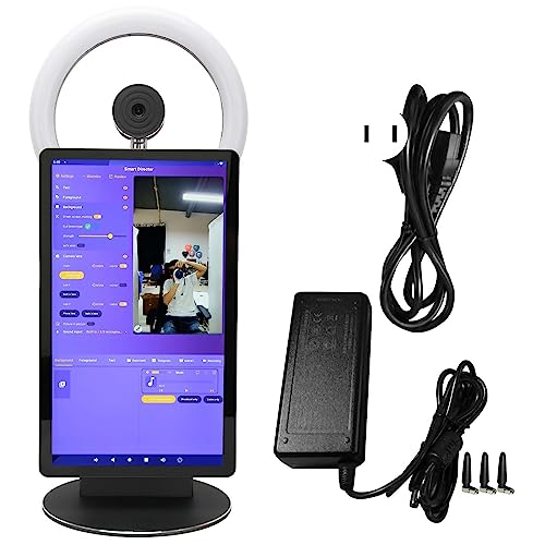 Desktop Live Streaming Equipment, 8 Core 6nm CPU Multiple Interface All in One Live Broadcast Machine 8MP Camera 5.0 for Home (US Plug)