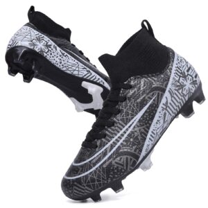 Soccer Cleats Mens Women Football Cleats Soccer Shoes Tacos de Futbol para Hombre Football Shoes for Turf Futsal Shoes Cleats Football Turf Cleats Professional Football Training Boots AG FG