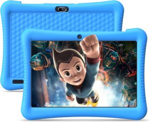 kids tablet 10 in android 13 tablet for kids toddler tablet childrens tablet age 3-12 quad core 3gb ram 32gb rom with parental control, pre-installed kids educational app,hd screen,dual camera