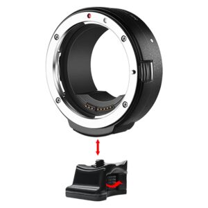 Lens Mount Adapter EF-EOS R Auto-Focus Lens Converter Control Ring for EF/EF-S Lens to Canon EOS R RP R3 R5 R50 R6 R7 R8 R10 Cameras