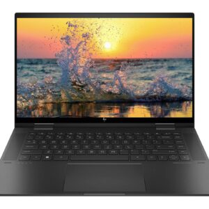 HP Envy x360 2-in-1 Convertible Business Laptop, 15.6-inch FHD Touchscreen, AMD Ryzen 7 5825U, 32GB RAM, 1TB SSD, Windows 11 Pro, Fingerprint Reader, Backlit Keyboard, WiFi 6, PCM