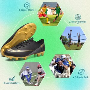 Soccer Cleats Mens Football Cleats Women Tacos de Futbol para Hombre Tacos de Futbol Zapatos de Futbol para Hombres Outdoor Turf Soccer Shoes Men Football Boots Professional Spikes Soccer Shoe AG