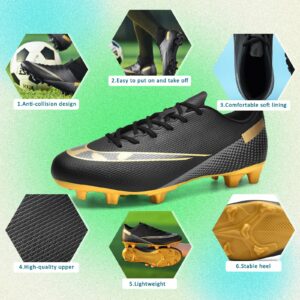 Soccer Cleats Mens Football Cleats Women Tacos de Futbol para Hombre Tacos de Futbol Zapatos de Futbol para Hombres Outdoor Turf Soccer Shoes Men Football Boots Professional Spikes Soccer Shoe AG