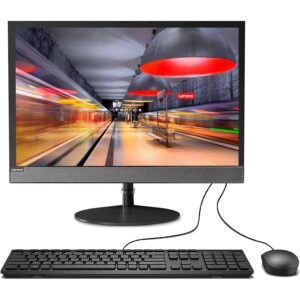 lenovo v130 all-in-one business desktop, 19.5” hd+ display aio, 16gb ram, 1tb pcie ssd, intel dual-core processor, dvd-rw, wi-fi, webcam, hdmi, wired keyboard & mouse, windows 11 pro