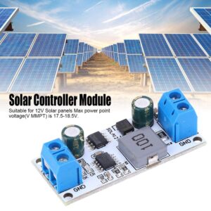 Solar Controller Module, Solar Controller Module, Acid Battery Charger Module, for 1-1000AH 12V MPPT Solar Controller, Controller ((with Terminal))