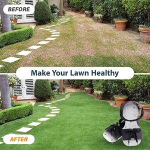 Lawn Aerator Shoes for Grass, Aerator Lawn Tool for Grass, Aerating Shoes for Lawn, Heavy Duty Spike Shoes for Soil, Lawn Aeration Soil Yard Aerator Shoes for Lawn Patio Yard