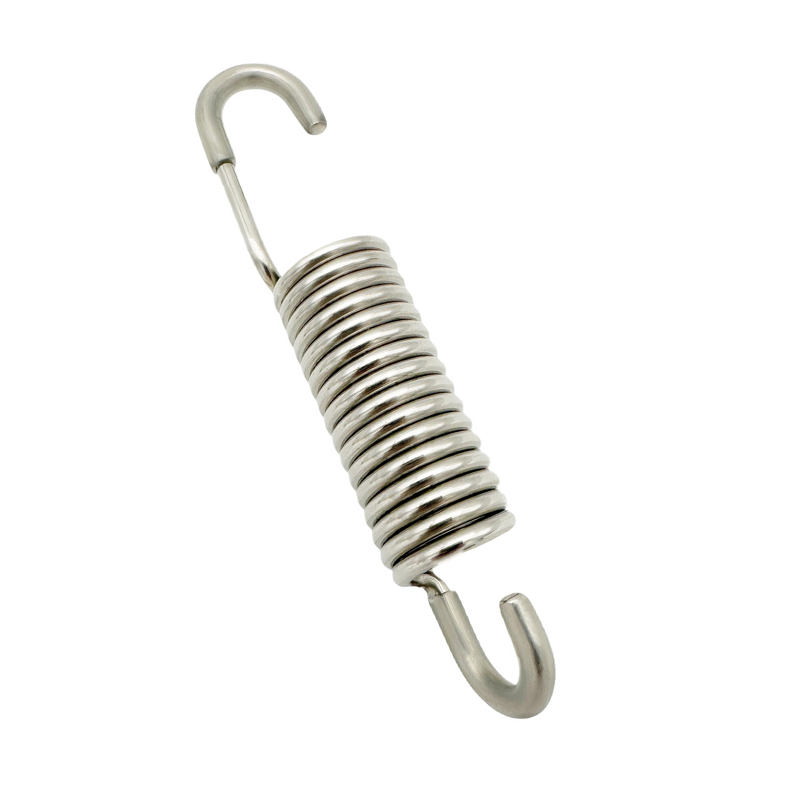 Souldershop 3-5/8 inch Stainless Steel Replacement Recliner Chair Mechanism Furniture Tension Springs Long Neck Style 2.5mm Wire Thickness [3.33'' Inside Hook to Hook] (Pack of 2)