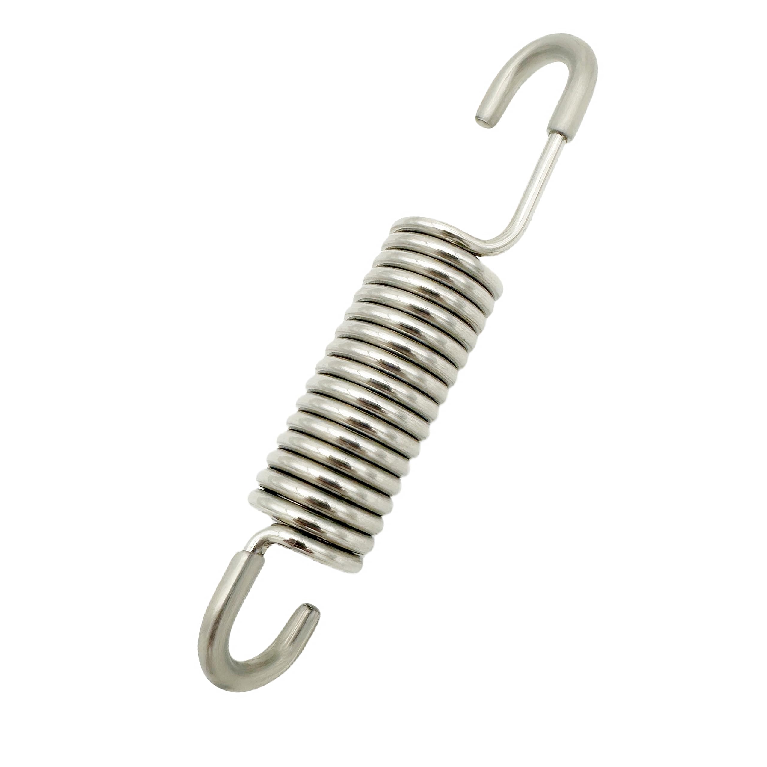 Souldershop 3-5/8 inch Stainless Steel Replacement Recliner Chair Mechanism Furniture Tension Springs Long Neck Style 2.5mm Wire Thickness [3.33'' Inside Hook to Hook] (Pack of 2)