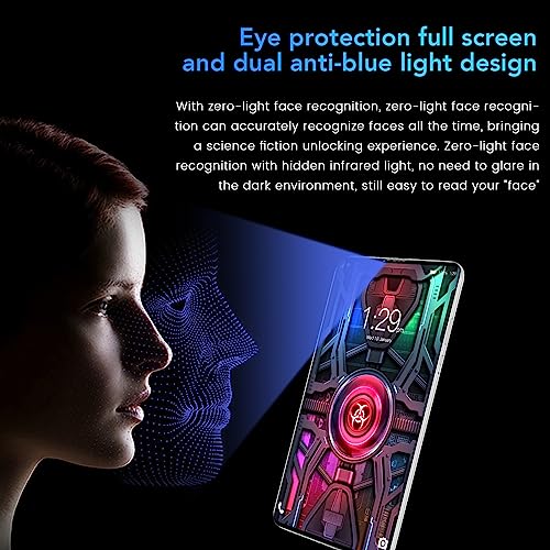 Sanpyl 7in Tablet, 1960 x 1080 IPS Display, 4GB RAM 32GB ROM, MT6592 8 Cores CPU for Android 10 Dual Camera 6000mAh BatteryTablet PC (US Plug)