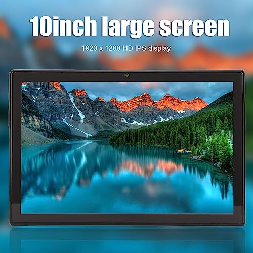 Sanpyl 10 Inch Tablet Octa Core Processor, 6GB 128GB 2.4G 5G 800W 2000W IPS HD Touchscreen Callable Tablet for Android 11 100‑240V (US Plug)