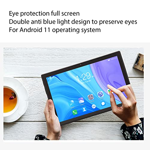 Sanpyl 10 Inch Tablet Octa Core Processor, 6GB 128GB 2.4G 5G 800W 2000W IPS HD Touchscreen Callable Tablet for Android 11 100‑240V (US Plug)