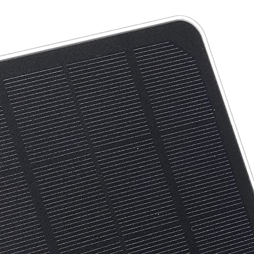 Solar Panel, Solar Panel Charger ABS Monocrystalline Silicon 10W Wide Compatibility Easy Installation for Fan