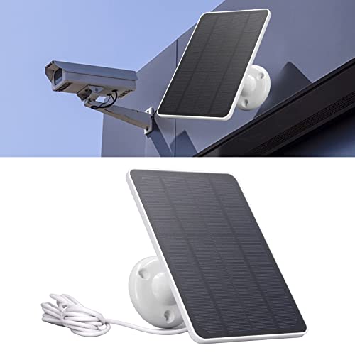 Solar Panel, Solar Panel Charger ABS Monocrystalline Silicon 10W Wide Compatibility Easy Installation for Fan