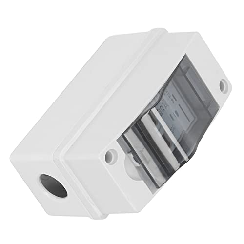 DC 500V 2 Rope Disconnect Switch Easy Installation Solar Photovoltaic Combiner Box IP65 Waterproof for Power Generation System (63A)