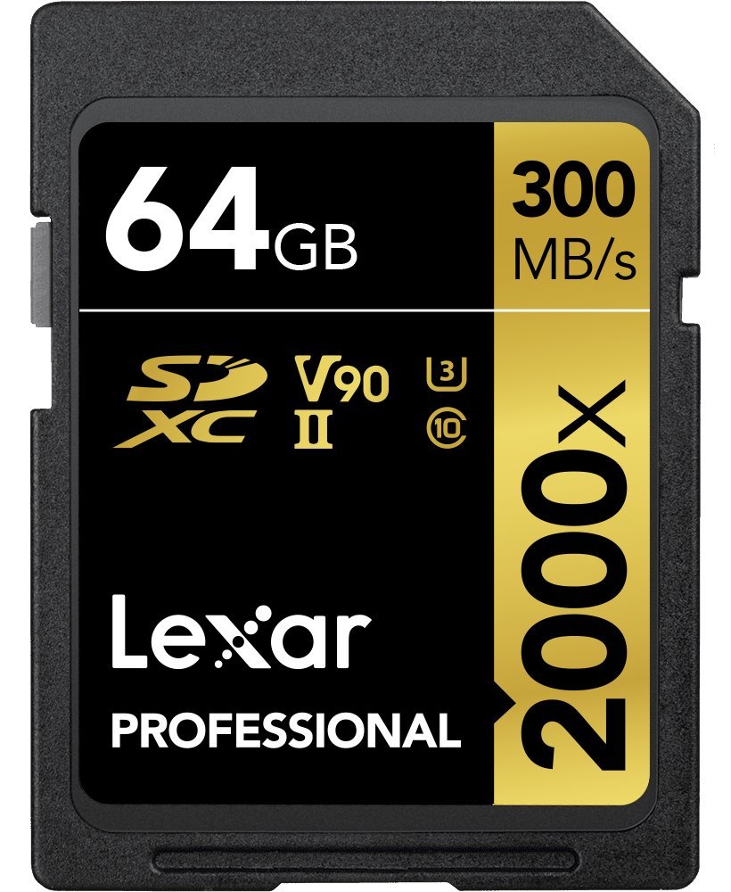 Lexar 64GB and 128GB SDXC Memory Cards Bundle | UHS-II