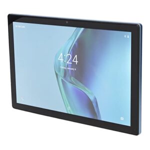 honio hd tablet, 100‑240v 8 core cpu dual speaker gaming tablet 8g ram 128g rom 5g wifi 4g network (blue)