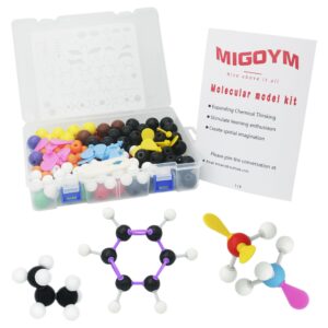 migoym molecular model kit (501 pcs) explore the fascinating world of chemistry - perfect for teachers and students organic and inorganic chemistry learning