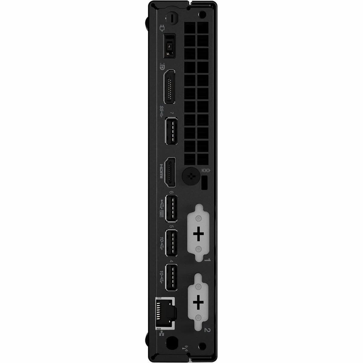 Lenovo ThinkCentre M70q Gen 3 Mini PC - 12th Gen Intel Core i5 Hexa-core Desktop Computer with 16GB DDR4 RAM, 256GB NVMe SSD - Windows 11 Pro 64 Compact and Powerful Desktop PC in Black (11T300C0US)