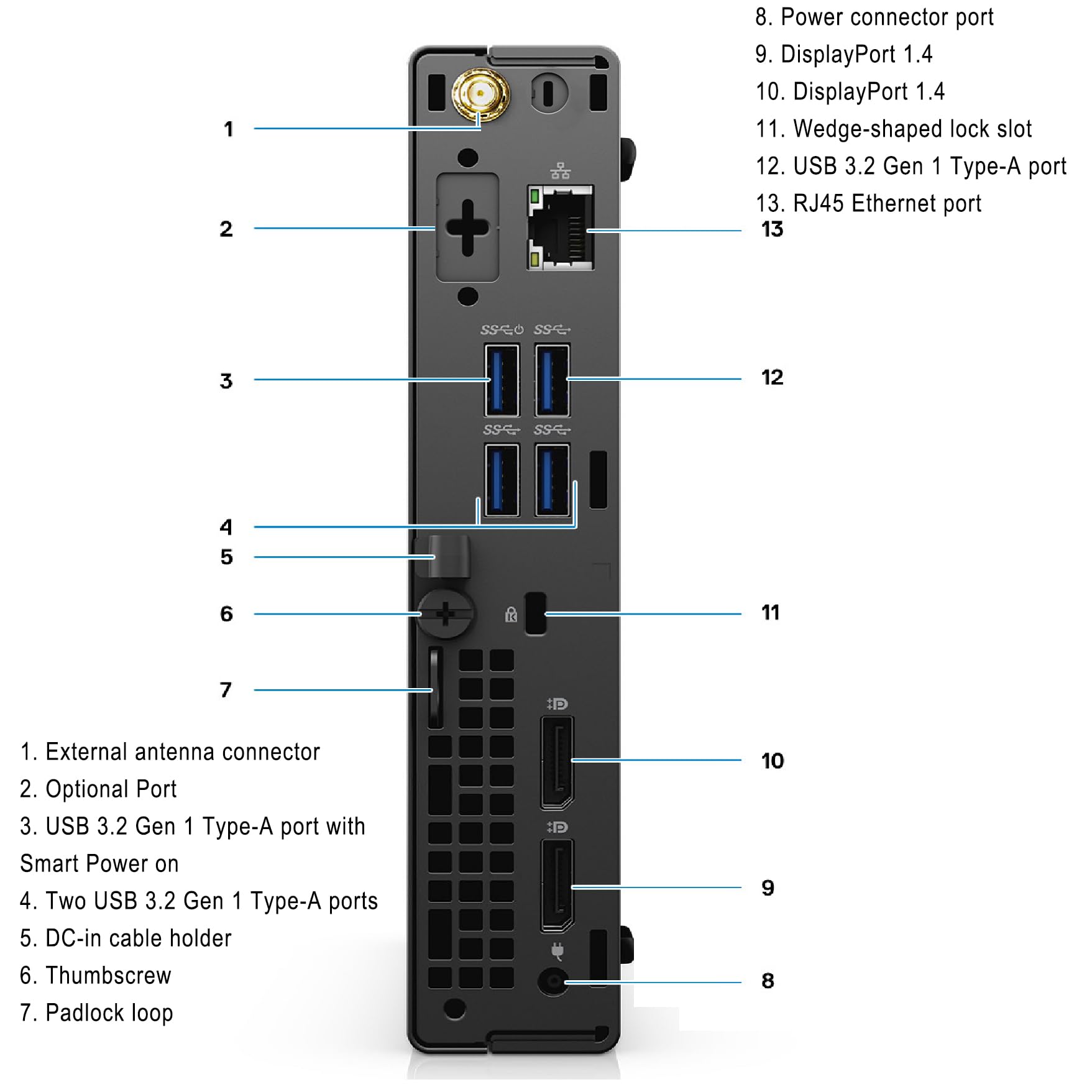 Dell OptiPlex 790 Desktop Computer, Intel Core i5-10500T Processor, 16GB RAM, 256GB SSD, Intel UHD Graphics 630, Windows 10 Pro