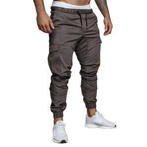 match mens wild cargo pants men's outdoor tactical pants lightweight work pants military combat cargo pants with 9 pockets mingwangseo @q dark gray