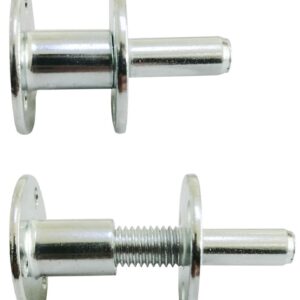 WSWECCL 1piece M12 Metal Bed Post Connector T-Nut Bedpost Connector Screw-in Butt Nut for Furniture Hardware Fittings Sofa Column Bed Column Lock Connect Tee Nut