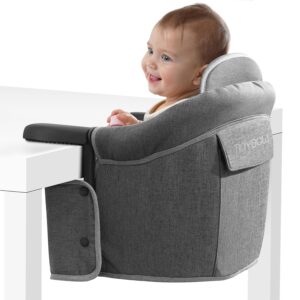 clip on high chair for baby that attaches to table - portable highchair for travel and eating