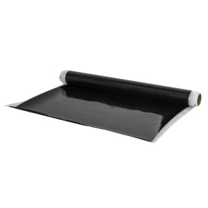 stay put non-slip material roll - 16" x 1 yd black, cut to size grip liner for daily living aid for tabletop, drawer, crafts, durable skid free surfaces