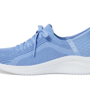 Skechers Women's Hands Free Slip-ins Ultra Flex 3.0-Brilliant Path Sneaker, Periwinkle=PERI, 10