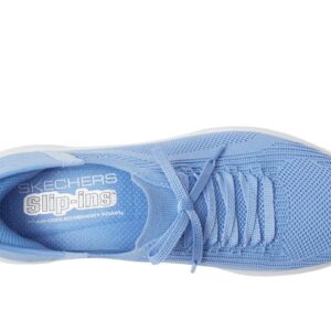 Skechers Women's Hands Free Slip-ins Ultra Flex 3.0-Brilliant Path Sneaker, Periwinkle=PERI, 10